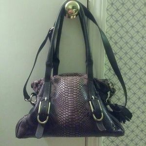 Johnston & Murphy lizard leather purse